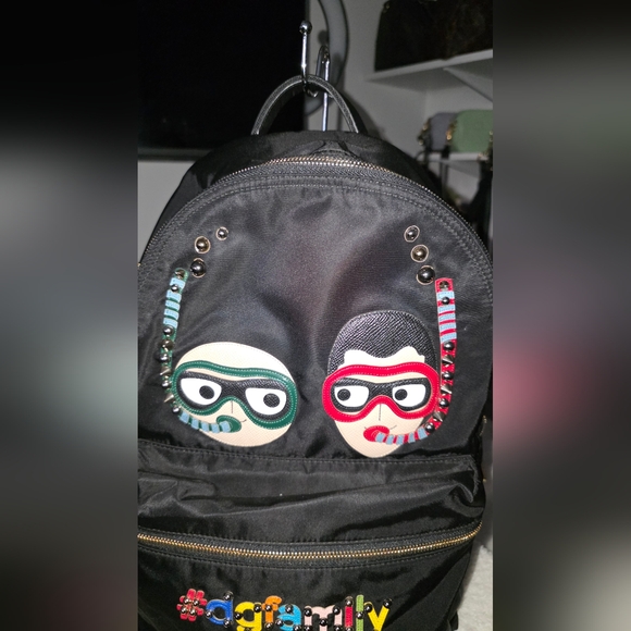 DOLCE & GABBANA Black Backpack PRE OWNED main image 6